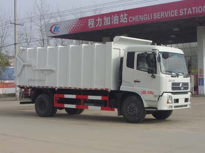 Dongfeng Tianjin 4x2 docking garbage truck