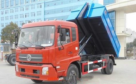 Dongfeng Tianjin hook arm garbage truck