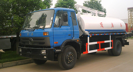 Dongfeng 145 fecal suction truck