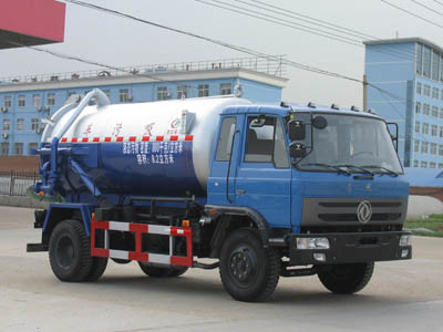 Dongfeng 145 suction sewage truck