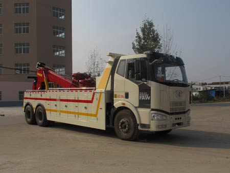 FAW 6x4 towing truck