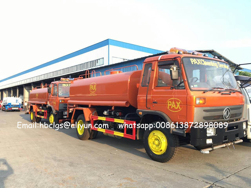 Dongfeng 145 water tank truck