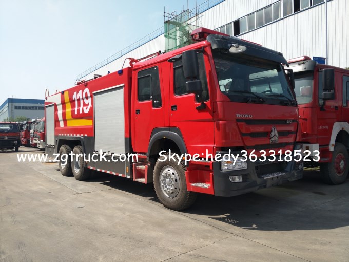 HOWO 6x4 fire truck