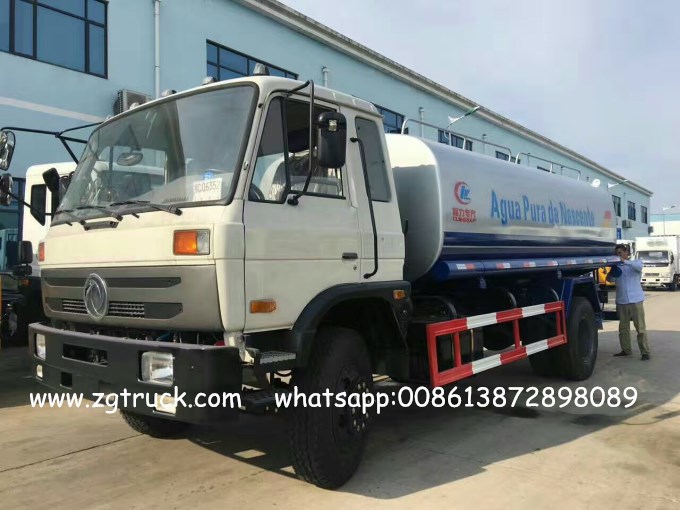 Dongfeng 153 water tank truck